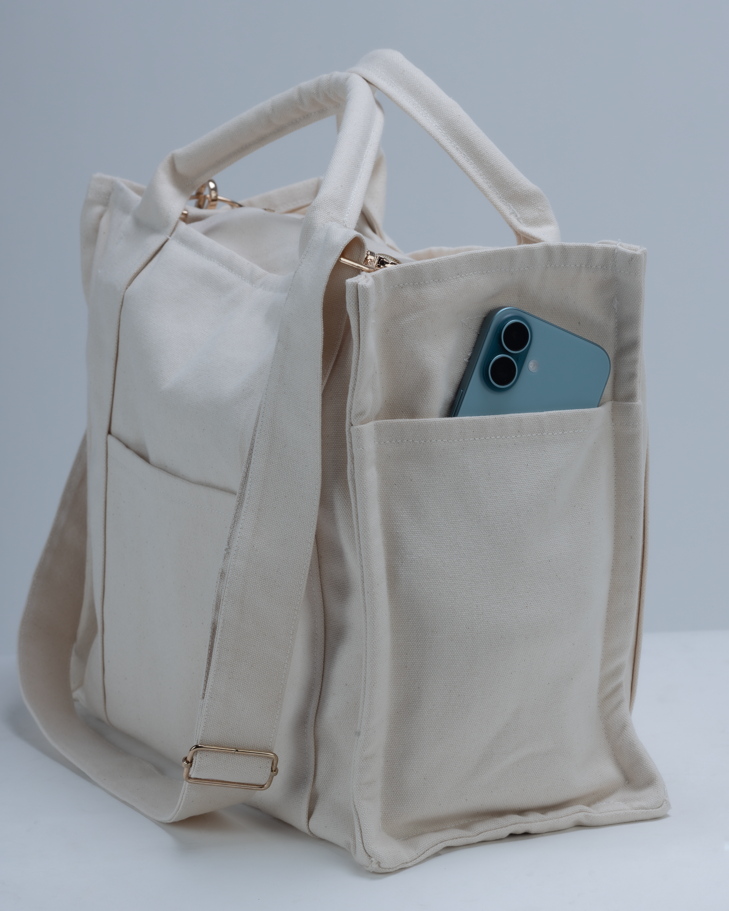 The Aubrey On-the-Go Bag - Latte Light