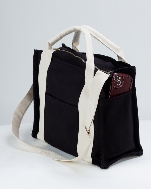 The Aubrey On-the-Go Bag - Shadow & Sand
