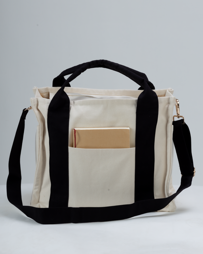 The Aubrey On-the-Go Bag - Dune Noir